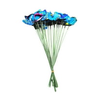 Fridja 50 Pieces Butterfly Decorative Pile Waterproof Garden Butterfly Ornaments For Indoor/Outdoor Christmas Yard Decor Clearance