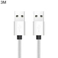 thumbnail image 2 of 0.25/0.5/1.5/3/2m USB2.0 Male to Male USB Cable High Speed Data Transfer Cord, 2 of 8