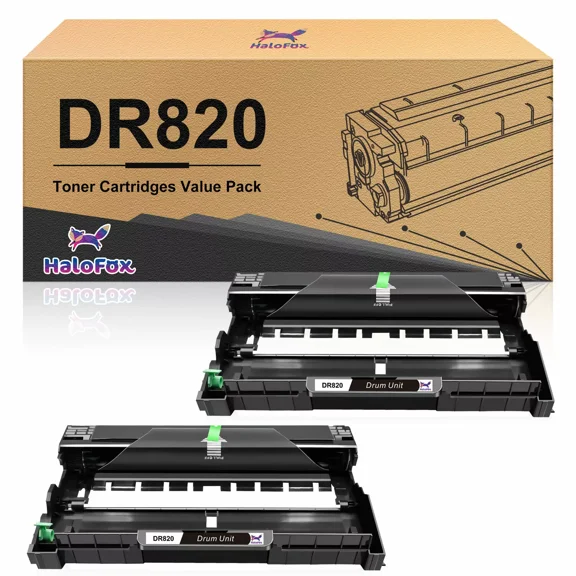 2 DR820 Drum Unit For Brother MFC-L5700DW L5800DW L5850DW MFC-L5900DW HL-L6200DW