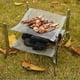 thumbnail image 3 of Wood Burning Camp Stoves Picnic Bbq Cooker/potable Folding Stainless Steel, 3 of 3