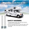 thumbnail image 6 of 2 Pack RV Water Heater Anode Rod - 4.5" L x 1/2" NPT, Replacement Part for Atwood Dometic Water Heater 11553, 6 of 9