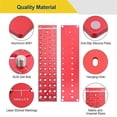 thumbnail image 3 of Nut and Bolt , Bolt Size and Thread Gauge, Bolt and Nut Identifier Gauge, Bolt Gauge, 3 of 5