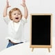 thumbnail image 1 of Pizarra Pequeña con Soporte de Madera | Pizarra con Borde Verde y Blanco para Estudiantes | Pizarra Portátil y Ligera | Letrero Artesanal para Decoración Del Hogar y El Aula | Fácil de Limpiar, 1 of 6
