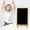 Black, variant on Mini Chalkboard Signs with Easel Stand for Table Decorations, Restaurant Food Display, Message Boards, Small Business, Wedding, Banquet, Coffee Shop
