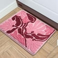 thumbnail image 5 of Absorbent Non Slip Bath Mat, Soft Microfiber Door Rug with TPR Backing, Plush Bathroom Carpet for Shower Tub, Bedroom Living Room Entryway Floor Mat, 5 of 6