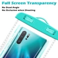 thumbnail image 4 of YOOSMATIC Waterproof Cell Phone Pouch,Universal WaterProof Dry Bag Case with Neck Lanyard Underwater Clear Cellphone Holder for iPhone Samsung Galaxy for Beach Pool Swimming White, 4 of 7