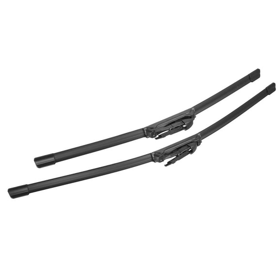 Unique Bargains 2pcs 24" 18" Silicone Front Windshield Wiper Blade Replacement for Lincoln MKX 2007-2015 Pinch-Tab