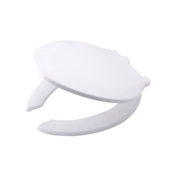 Asiento Redondo Para Wc - Abierto Color Blanco Urrea Ara02 Urrea ARA02