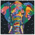 thumbnail image 6 of SES Creative: Beedz Art - Elephant Fantasy - Iron-On Beads Set - 500 Fusible Beads, 12x12" Animal Design Wall Art, DIY Craft  Activity, Teens & Adults, 6 of 6
