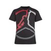 Jordan Jumpman Logo Boys Active Shirts & Tees Size M, Color: Black/Red/White