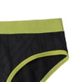 thumbnail image 5 of Bxsruta Women's Plus Size Seamless Low Waisted Period Panties with Geometric Design, 2 Pack for Everyday Comfort, 5 of 7