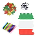 thumbnail image 4 of Kit de manualidades de Halloween para niños (24 piezas): Calabazas de espuma moldeadas. Navidad, 4 of 7