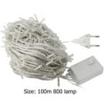 thumbnail image 3 of OUSITAID Christmas Decor LED Curtain Lamp String Mini Art Modeling Lamp for Festival Party (10M Red), 3 of 10