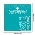 thumbnail image 3 of ZZHZGZ Canada Sale Class of 2026 Graduations Congrats Grad Party Photo Background 6 * 6Ft Large Booth Congratulations Banner for 2026 Graduation Party, 3 of 7