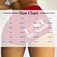 thumbnail image 3 of Pantalones Cortos para Mujeres de Cintura Alta Moda Casual Pantalones Cortos Sueltos Impresos Sexy, Cintura Elástica Cuerpos Pantalones Cortos de las Señoras, Vestir de Verano de Poliéster, 3 of 9