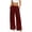 Downwear: Wine, variant on Vivianyo HD Women's Summer Casual Straight Leg Trousers, Womens Pleated High Waist Pants with Side Pockets Vocation Wear, Women's Light Blue, Sizes S-2XL