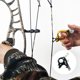 thumbnail image 5 of Equipo de tiro con arco robusto thumb compuesto accesorios de arco de la muñeca correa dispensador abrazadera cabezal alta sensibilidad caza liberación ayuda negro Eigraketly OD011037-01, 5 of 7