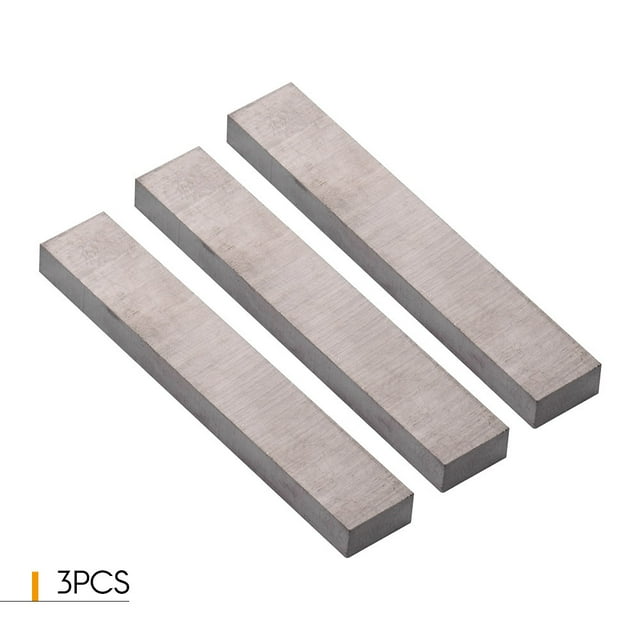 Bar Alnico Alnico 5 Rough Bar Magnet 60 * 10 * 5.1mm para guitarra eléctrica Single Coil Pickup Pack de 3PCS Accesorios de guitarra Tomshoo Bar Alnico