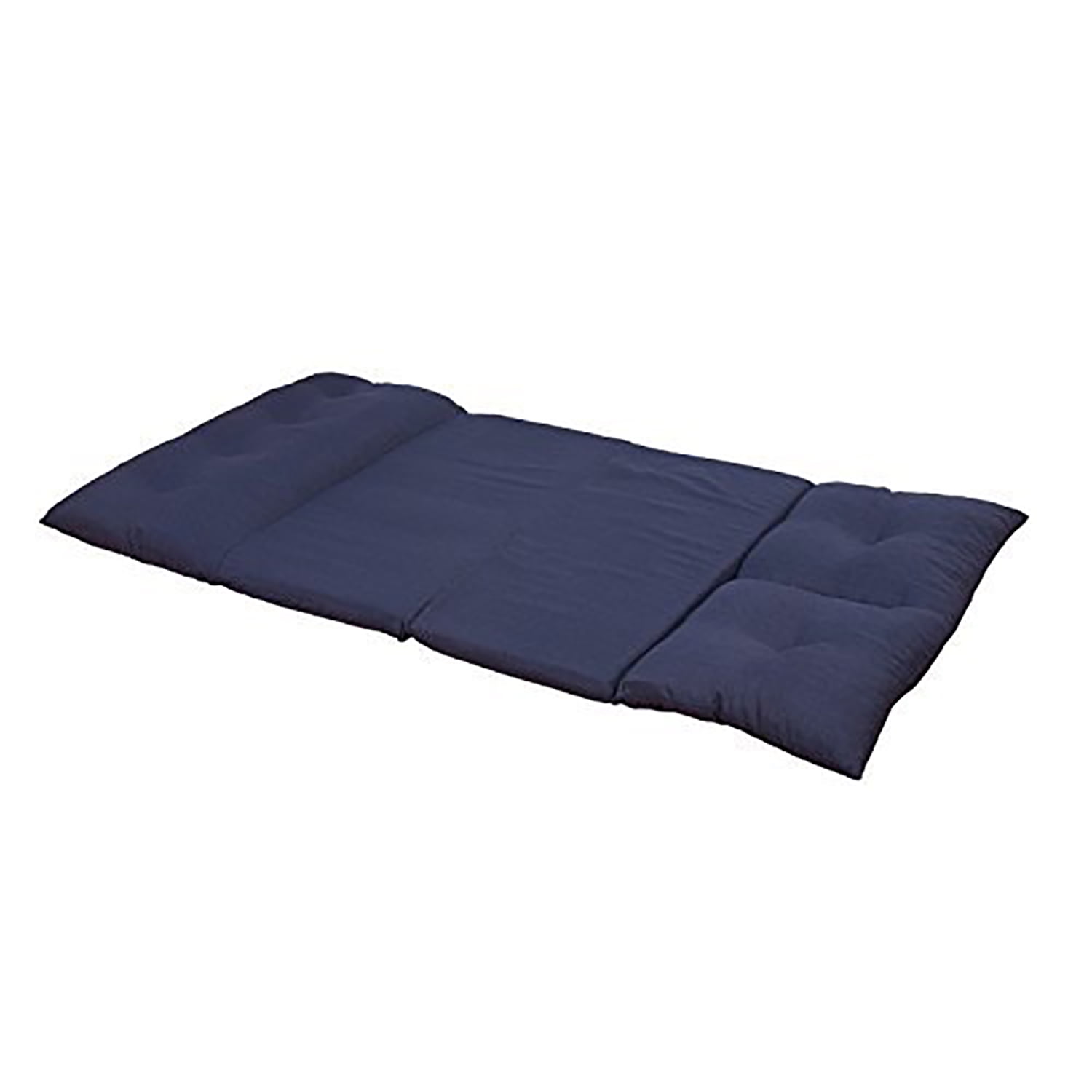 Kepooman Adjustable Folding Fabric Lounge Sofa Bed for Living Room Bedroom, L76.78" x W39.37" x H4.3", Navy Blue Kepooman Adjustable Folding Fabric Lounge Sofa Bed for Living Room Bedroom, L76.78" x W39.37" x H4.3", Navy Blue