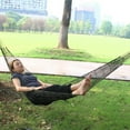 thumbnail image 6 of SPRING PARK Strong Hammock Garden Nylon Mesh Net Hang Rope Travel Camp Outdoor Swing, 6 of 7
