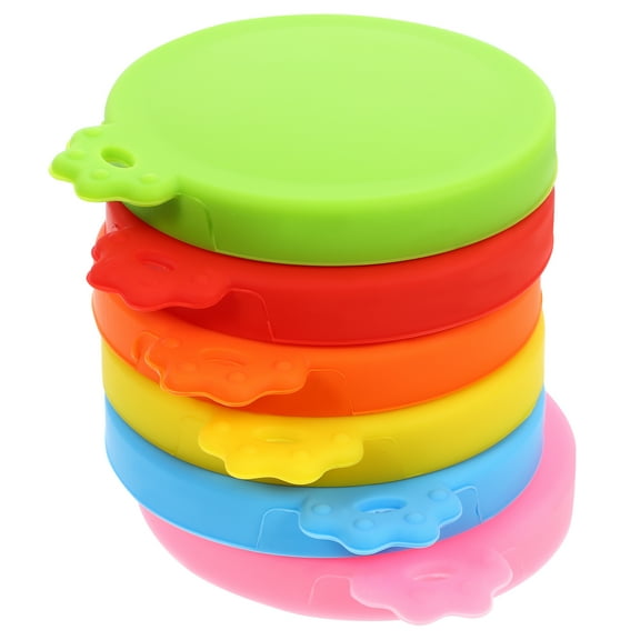 Zehuanyu  6 Pcs Airtight Dog Food Storage Container Silicone Fresh Cover