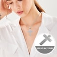 thumbnail image 3 of IDEANATEGRATE Collar Con Cruz Deportiva De Inoxidable Para Y Mujer Moderno Y Duradero, 3 of 7