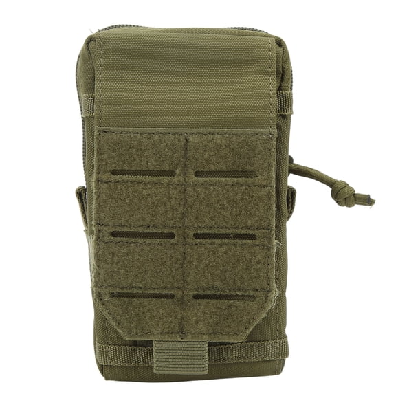 Phone Holder Waist Pack, Oxford Cloth Molle Utility Pouches For Camping OD Green
