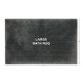 thumbnail image 4 of Mineral Spring Brookside Bath Tufted Polyester Bath Rug, Grey Eclipse, 20" x 32", 4 of 7