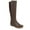 Dark Tan Wide Calf, variant on LifeStride Womens Xtrovert Wide Calf Knee High Boot - Medium & Wide Width