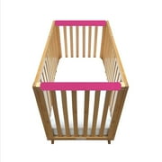Go Mama Go Designs Fuschia & Turquoise 52" x 6" Reversible Teething Guard