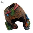 thumbnail image 7 of Mdesiwst Resin Crafts Antique Wine Barrels Aquarium Fish Tank Reptilia Hiding Landscape, 7 of 7