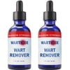 Warticide Wart Remover - Max Strength Plantar and Genital Warts Treatment, 2 Tubes