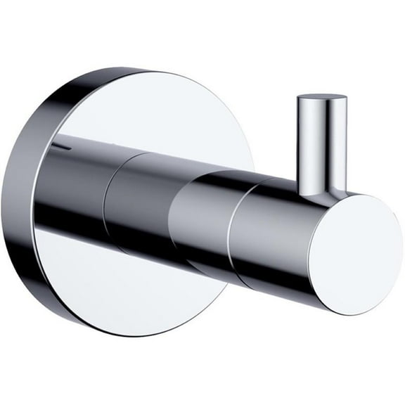 Lexora LRH16152PC Bagno Nera Stainless Steel Robe Hook, Chrome
