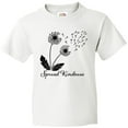 thumbnail image 3 of Inktastic Spread Kindness Dandelion Youth T-Shirt, 3 of 5