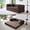 Brown, variant on 79'' Boneless Convertible Sofa Bed, Foldable Sleeper Couch with Corduroy for Living Room Apartment, Light Green