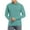 Turquoise_#611009, variant on Homozy Men's Quick Dry Golf Polo Shirts Raglan Long Sleeve Solid Color Shirt Sports Lightweight T Shirts