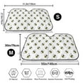 thumbnail image 3 of Haiem Bee Car Windshield Sun Shade - Blocks UV Rays Sun Visor Protector, Sunshade to Keep Your Vehicle Cool, Universal Fit SUV Van Sedan-Small, 3 of 7