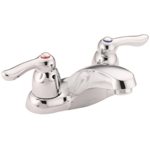 Moen 64922 Chateau Two Handle Low-Arc Bathroom Faucet Chrome