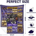 thumbnail image 2 of Football City Throw Blanket 62" x 52" Lightweight Cozy Blanket Flannel Soft Sports Throw Blankets for Gifts Fans Lovers Men Women Boys, 2 of 5