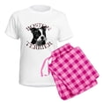 thumbnail image 5 of CafePress - Boston Terrier Women's Light Pajamas - Women's Short Sleeve Print T-Shirt and Pants Light Cotton Pajama Set, 5 of 7