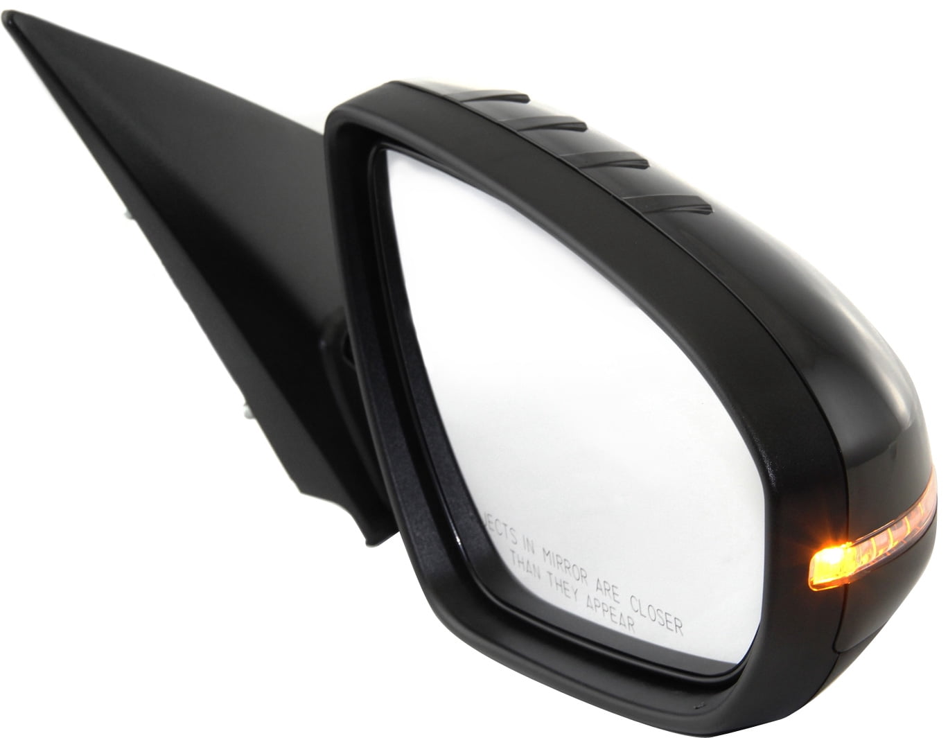 Mirror Compatible With 2011-2013 Kia Optima Right Passenger Side Heated In-housing Signal Light Paintable Kool-Vue