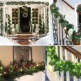 thumbnail image 6 of HPMRCR Artificial Christmas Garland, 16 Feet Green Pine Garland for Holiday Indoor Outdoor Decoration Christmas and Halloween Home Decorations, 6 of 9