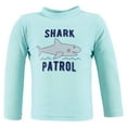 thumbnail image 3 of Hudson Baby Boys Swim Rashguard Set, Shark Patrol, 9-12 Months, 3 of 4
