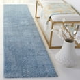 thumbnail image 2 of SAFAVIEH Tahoe Joey Modern Shag Runner, 2' x 9', Blue, 2 of 8