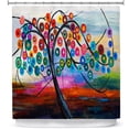 thumbnail image 1 of Shower Curtains 70" x 73" from DiaNoche Designs by Lam Fuk Tim - Color Tree X, 1 of 1