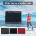 thumbnail image 1 of Winter Neck Gaiters Men,Neck Warmer Women Thermal Thick Warm Fleece Lined Cold Weather,Mens Scarf Ski Face Mask Cover, 1 of 8
