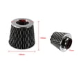 thumbnail image 2 of Automobile intake filter aluminum tube kit 76mm conversion intake mushroom joint-, 2 of 4
