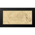 thumbnail image 2 of Debrett 18x11 Black Modern Framed Museum Art Print Titled - Kentucky - Debrett 1795, 2 of 5