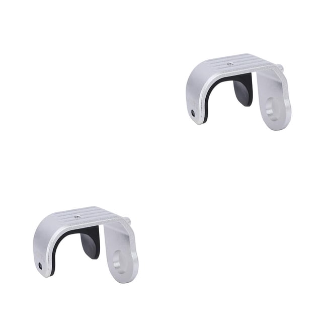 Soidarity Aleación de aluminio E-Hook E-Buckle Gancho del eje delantero Buena dureza E-type Pothook Forma integrada Accesorios de reemplazo Astilla Astilla 2piezas Soidarity CBP388295