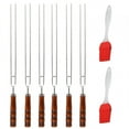 thumbnail image 1 of Grill Fork, Non-Slip Handle Grill Utensils, Home For Beef BBQ Barbecue Mutton, 1 of 8